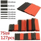 127pcs Heat Shrink Tube Insulation Bag Polyolefin Protection Electrical