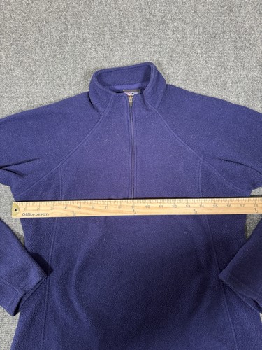 Pullover donna Patagonia Capilene pile 1/4 zip viola piccolo outdoor escursionismo - Foto 11 di 16