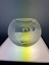 Milon Townsend Etched Globe Bowl