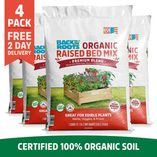 Organic Raised Bed Soil 4 1 Cu.Ft. Bags 