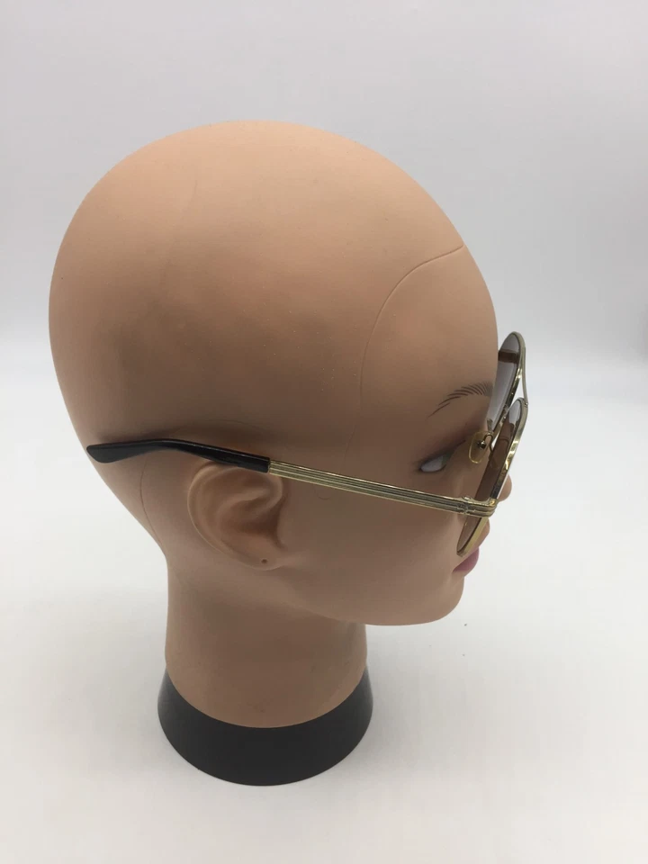 Gafas de sol Tory Burch TY6078 325013 de metal dorado brillante 62-13-140 lentes marrones Foto 4 de 4