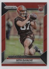 2016 Panini Prizm Rookie Red Prizm Seth DeValve #256 Rookie RC