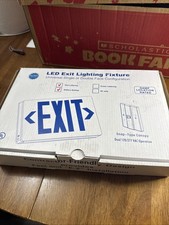 LED Exit Lighting Fixture- Universal Single Part#EZXTEU2RWEM