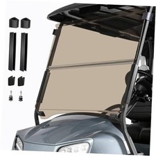 Golf Cart Foldable Windshield 3/16" 5MM Thicken Only Fits Club Car Tinted