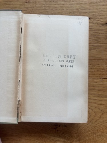 William Saroyan RAZZLE DAZZLE 1942 First Edition Hardcover Review Copy - Picture 2 of 5