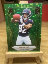 2025 Panini Donruss Elite - Rookies Jaylin Noel #135 Green Disco (RC) Texans