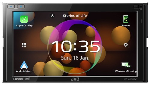 JVC DAB Lenkrad 2DIN Bluetooth USB Autoradio für Seat Toledo Altea silber - Bild 2 von 12