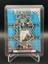 2022 Panini Mosaic - Donovan McNabb #161 Blue Fluorescent Mosaic Prizm /15