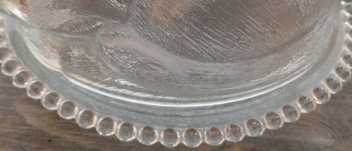 Plato de caramelo grande de vidrio transparente para gato en nido - Imagen 3 de 11
