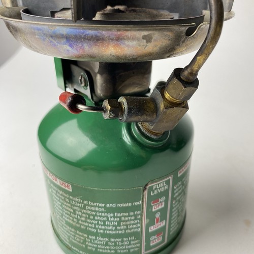 Vintage Coleman Peak 1 Backpack Stove Model 576 Dated 1-76 Working - Picture 6 of 15