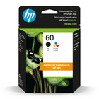 Oryginalny wkład atramentowy HP 60 Combo Pack czarny i trójkolorowy 2 wkłady