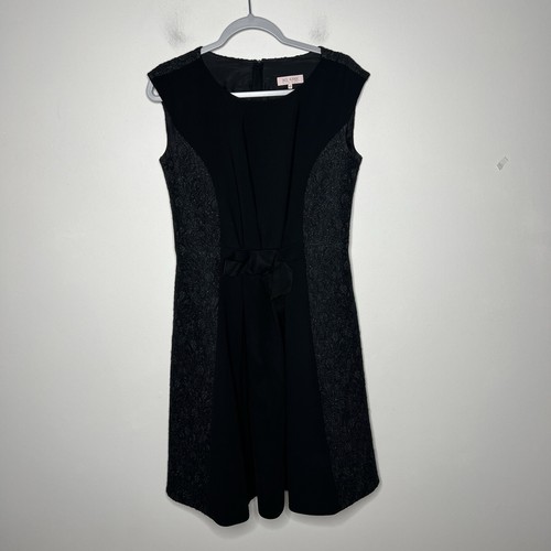 Dice Kayek Dress Womens Size 8 US 40 FR Pink Label Lace Mesh Mixed Media Dressy - Picture 11 of 15