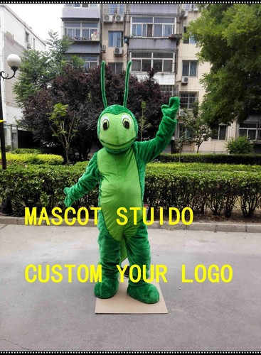 Grasshopper Mascot Costume Suit Cosplay Party Game Dress Unisex Halloween Adults - Picture 3 of 3