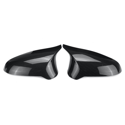 2x Side Wing Mirror Cover Caps Carbon Fiber For BMW F80 M3 F82 M4 2015-2019 - Picture 9 of 9
