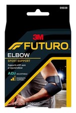 Futuro Sport Adjustable Elbow Support 09038EN, Adjustable Pack of 2 