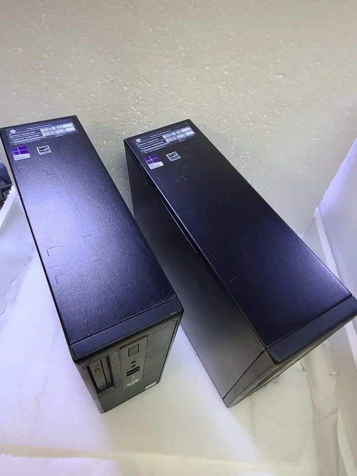 2x HP ProDesk 400 G3 SFF Desktop Intel Core i3-6100/ 4GB /500GB HDD / win10 pro - Image 3 of 4