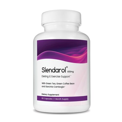 Slendarol | Natural Formula to Support Exercise Dieting, Supplement, 60 Capsules