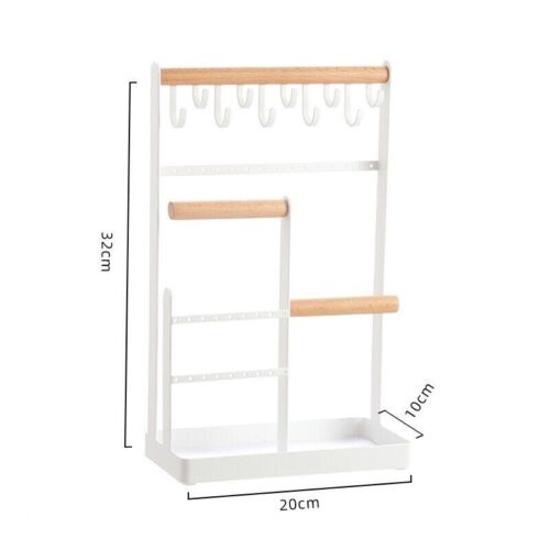 Schmuckständer Halter mehrstufige Halskette hängen, Ring, Ohrring Organizer Tablett - Bild 8 von 8