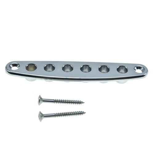Ponte per chitarra stringa corpo piastra ferrule piastra corda ferrule piastra boccola - Foto 5 di 19