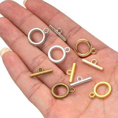 OT Toggle End Clasps - Closure Fastener Buckle Connectors Jewelry Crafts 10Sets - Picture 4 of 21
