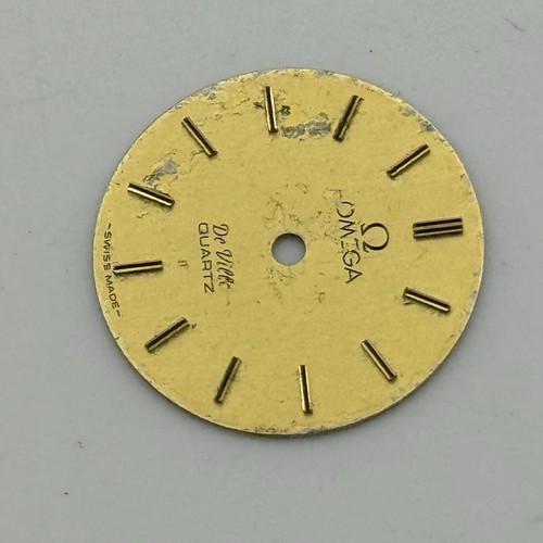 17.9mm Circular Omega De Ville Quartz Ladies Wristwatch Dial Spares Parts Swiss - Picture 3 of 7