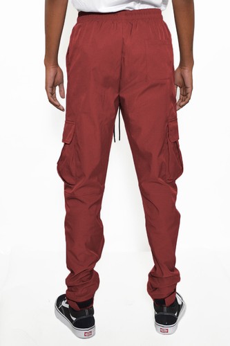Mens Peacock Iridescent Street Wear Utility Casual Fashion Jogger Pants - Picture 19 of 22