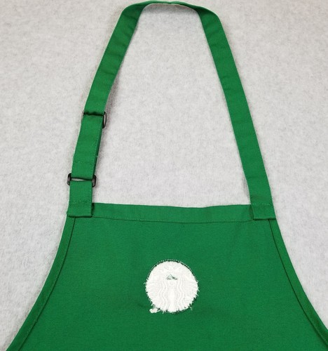 Starbucks Coffee Employee Apron Adult Unisex Green Uniform Pockets Workwear  Tie - Picture 5 of 11