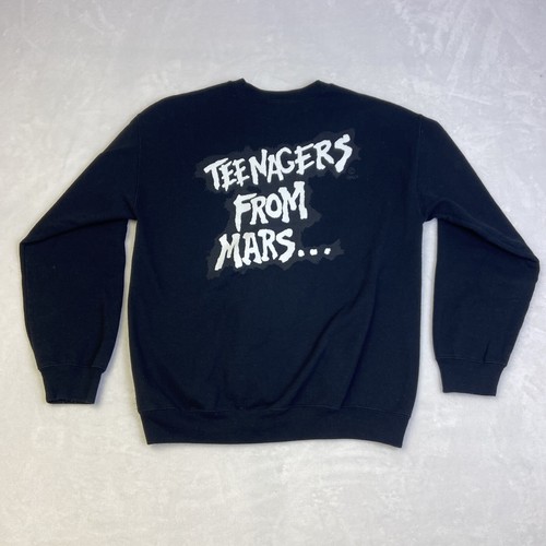 Obey Misfits Fiend Club Uomo Taglia M Nero Girocollo "Teenagers From Mars..." - Foto 8 di 8