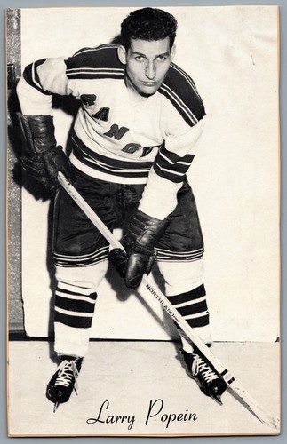 1944-1964 Bee Hive New York Rangers Larry Popein NHL Hockey - Picture 1 of 2