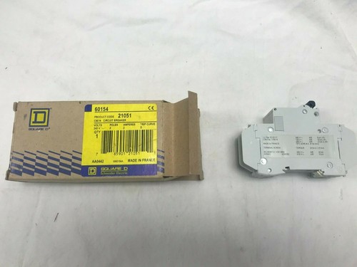 SQUARE D 60154 2A 240V 2P   C60  21051  NEW - Picture 1 of 4