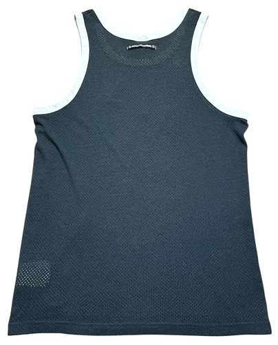 Nike Sportswear Tank Top Soccer Boys Youth (XL) Gray Paixao Por Futebol Mesh VTG - Picture 5 of 8