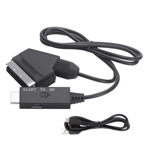 Convertidor HDMI a SCART SCART a HDMI Adaptador Convertidor de audio de vídeo Cable de vídeo - Imagen 13 de 15