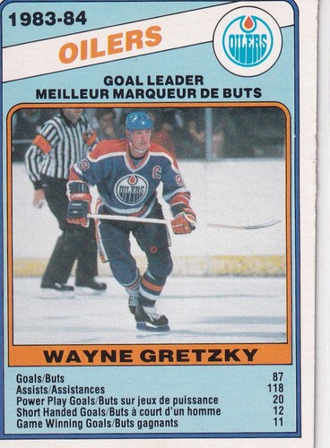1984-85 OPC # 357 WAYNE GRETZKY OILERS