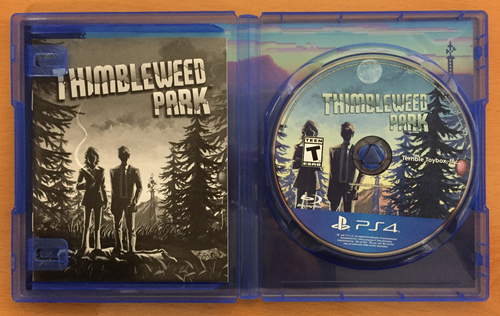 THIMBLEWEED PARK Playstation 4 5 PS4 PS5 Limited Run Games LRG #131 OPENED Mint - Picture 4 of 4