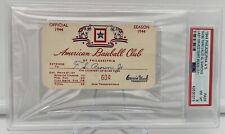 1944 PSA Pass Ticket Al Simmons A's Last GM/Hit 32928 MT POP 1 Missed #3000⚾️ 1944 PSA Pass Ticket Al Simmons A's Last GM/Hit 32928 MT POP 1 Missed #3000⚾️