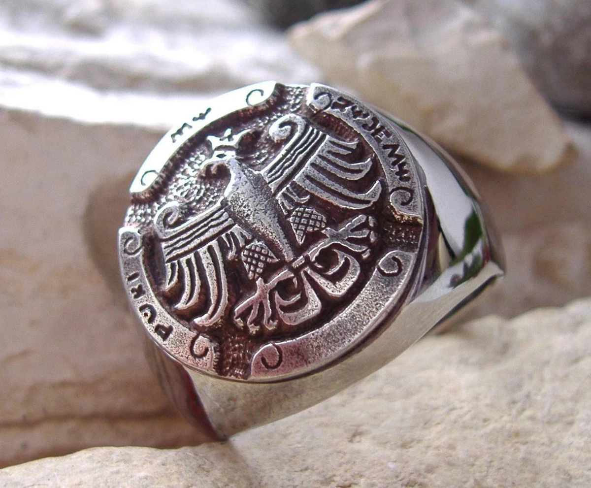 Polish signet best sale ring