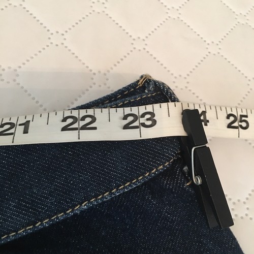 Pantalones de mezclilla Lands End lavado oscuro para mujer talla grande 26 W x 32 entrepierna azul índigo nuevos con etiquetas - Imagen 5 de 17