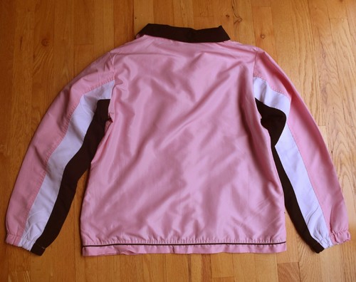 ASPIRE pink lined full zipper lightweight jacket (M) Track Yoga Athleisure - Picture 7 of 7