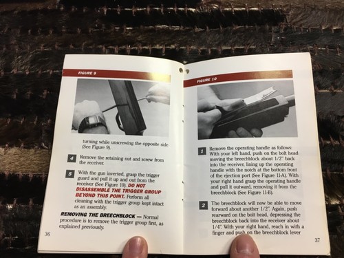 BROWNING A-500 OWNER'S MANUAL SHOTGUN ORIGINAL NOT REPRO - Picture 3 of 5