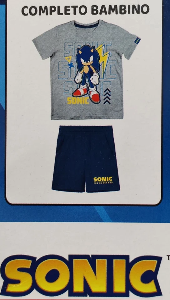 COMPLETO SONIC BIMBO ESTIVO - Immagine 4 di 4