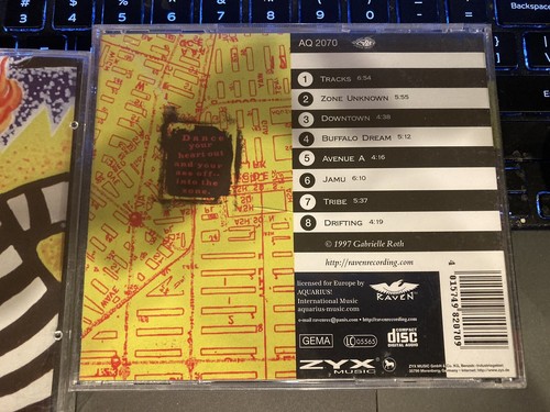 Zone Unknown by Gabrielle Roth & The Mirrors (CD, 1997) Jamu, Tribe, NEW, SEALED - Imagen 3 de 3