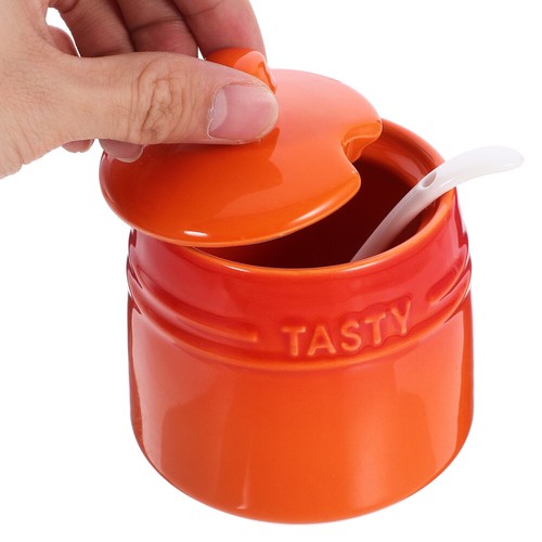 Colored Porcelain Seasoning Jar Kitchen Countertop le moins cher Organizer Travel