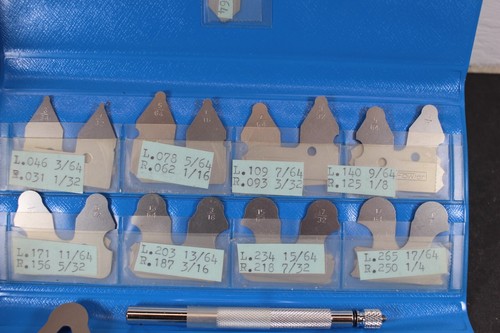 Fowler Set di indicatori di raggio 25 pezzi Made in Japan - Foto 2 di 6