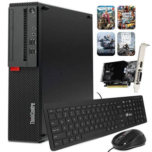 Lenovo Gaming PC SFF i5-6500 32GB 2TB SSD Nowy 24" LED Nvidia GTX 1050ti Win 11 - Zdjęcie 12 z 12
