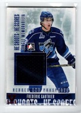 2013-14 ITG Heroes and Prospects He Shoots He Scores #FG1 Frederik Gauthier 1/1