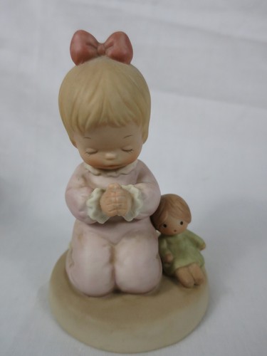 De colección 5 Enesco Attwell Niño Niña Rezando Lapful Suerte Mamá Te desgarró Alegría Para Ti 5" - Imagen 14 de 23