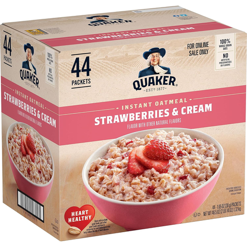 Quaker Instant Oatmeal, Apples and Cinnamon, Individual Packets (48 Count of 1.5 - Picture 10 of 15