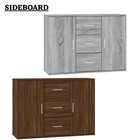 Sideboard Storage Cabinet Cupboard Highboard Side Cabinet Engineered Wood Vidaxl