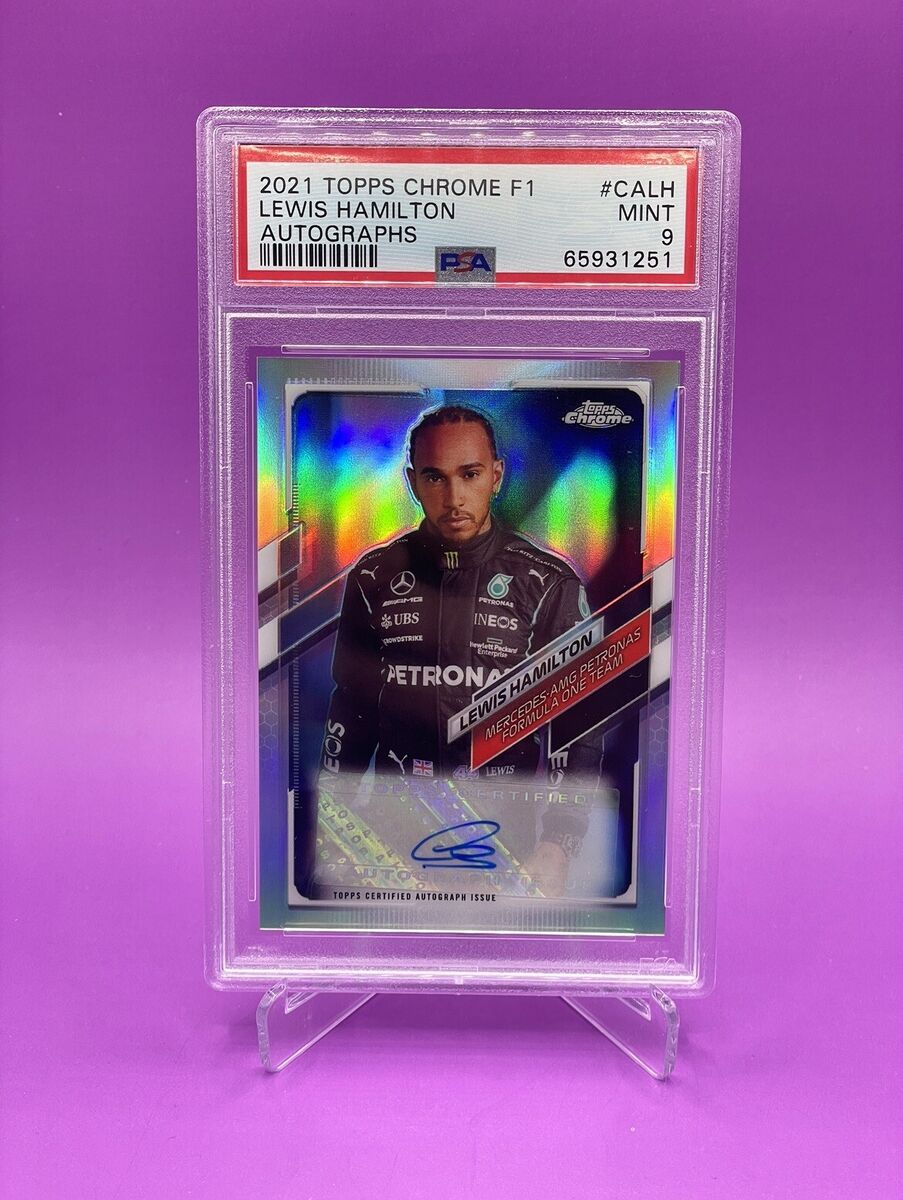 2021 Topps Chrome Formula 1 Autograph Lewis Hamilton #CALH 2021 Topps Chrome Formula 1 Autograph Lewis Hamilton #CALH