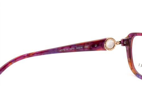 Bvlgari 4075H 5270 Eyeglasses Glasses Red Multi Havana Rose Gold Logo 54-16-135 - Picture 10 of 11